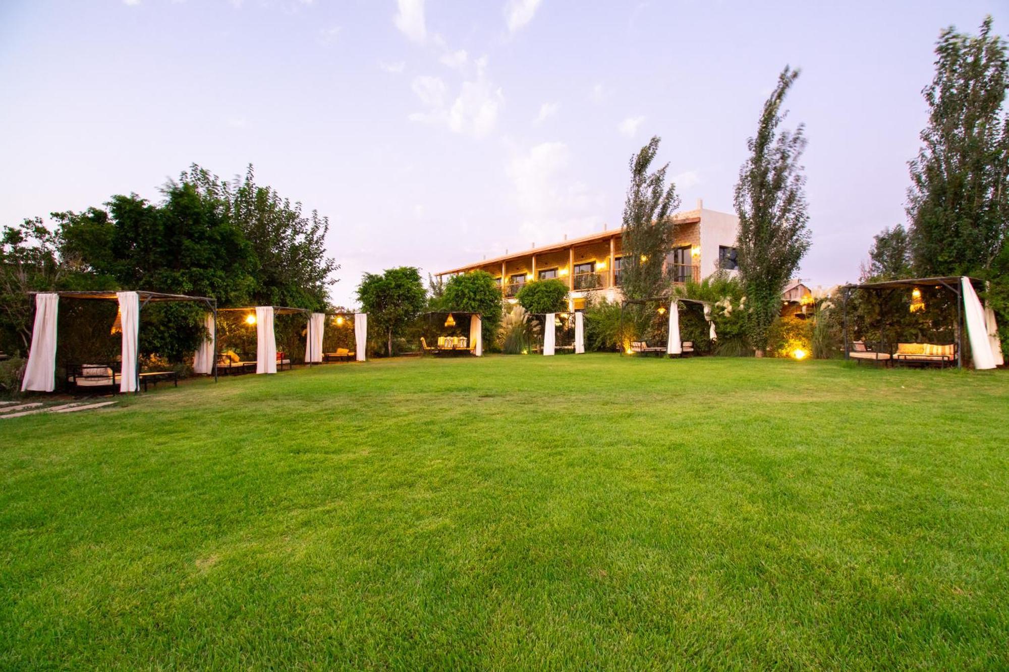 Bio Et Bois -Luxury Bio Farm- Villa Moulay Yacoub Luaran gambar