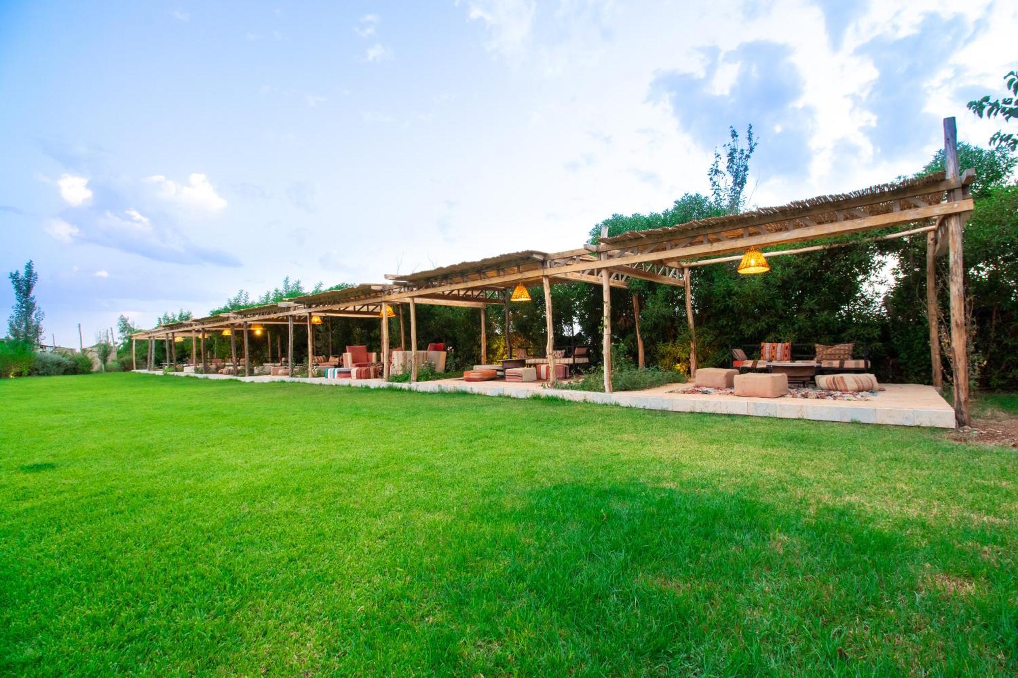 Bio Et Bois -Luxury Bio Farm- Villa Moulay Yacoub Luaran gambar