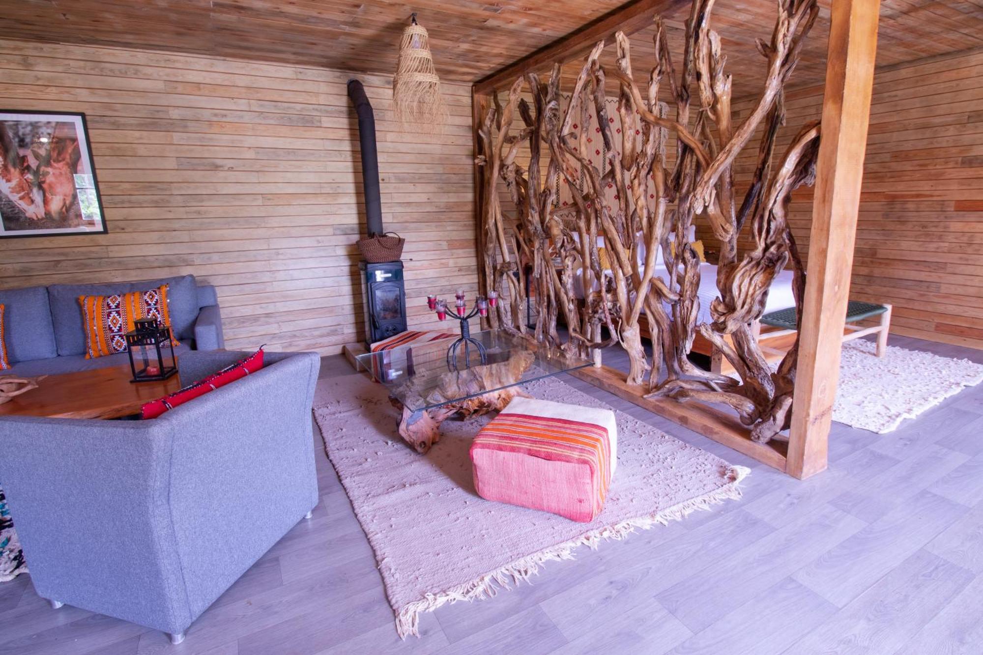 Bio Et Bois -Luxury Bio Farm- Villa Moulay Yacoub Luaran gambar