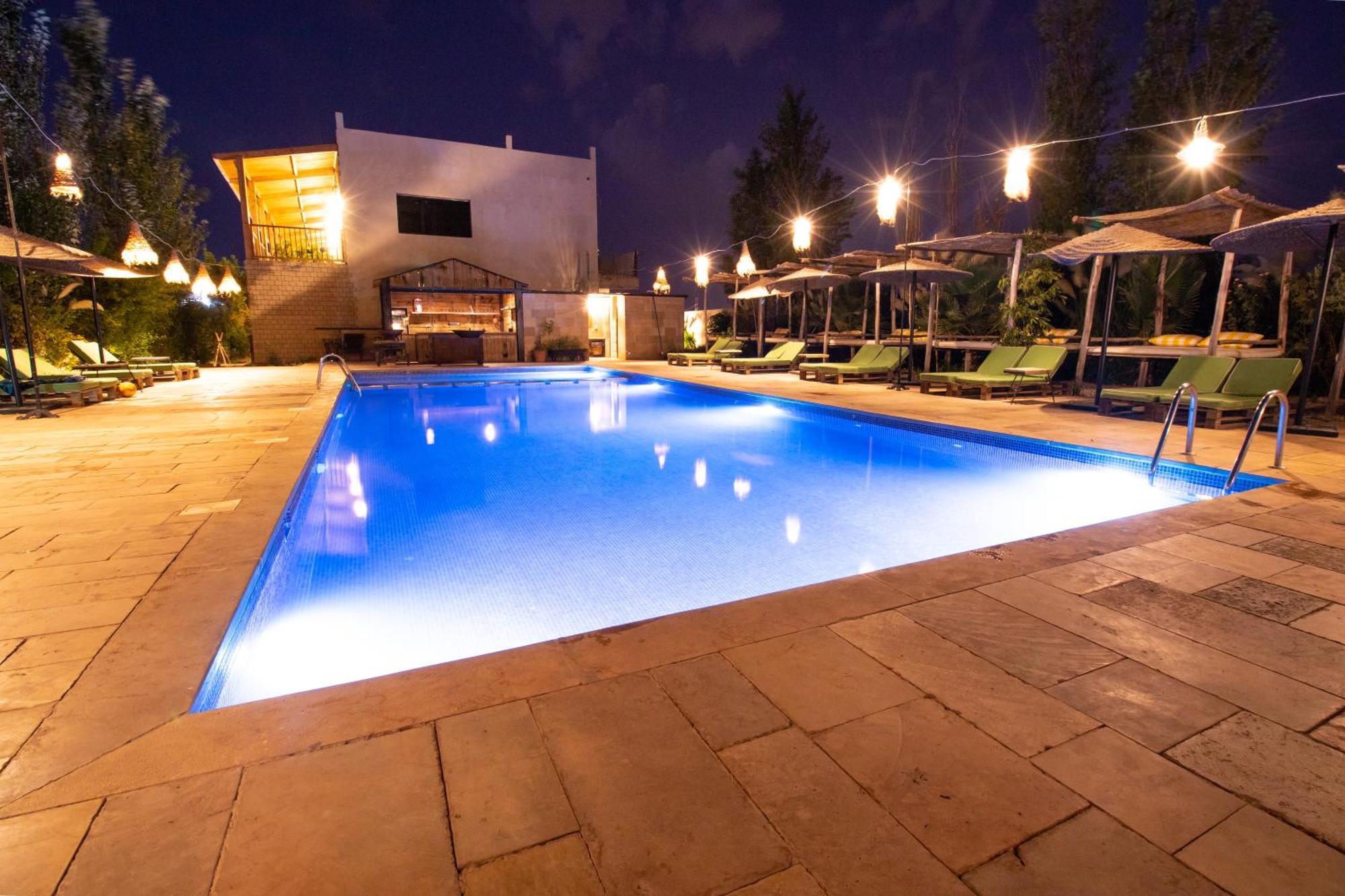 Bio Et Bois -Luxury Bio Farm- Villa Moulay Yacoub Luaran gambar