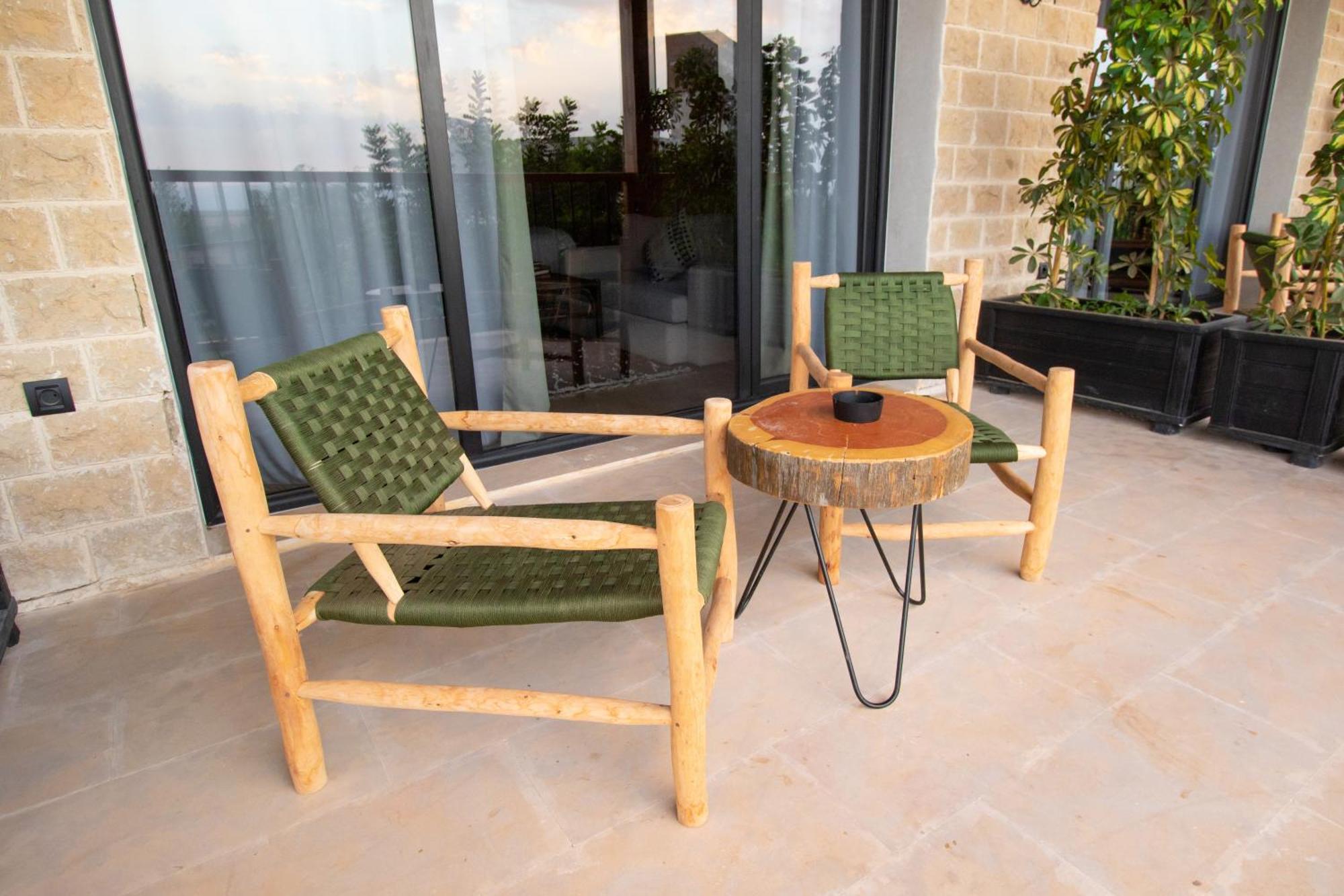 Bio Et Bois -Luxury Bio Farm- Villa Moulay Yacoub Luaran gambar