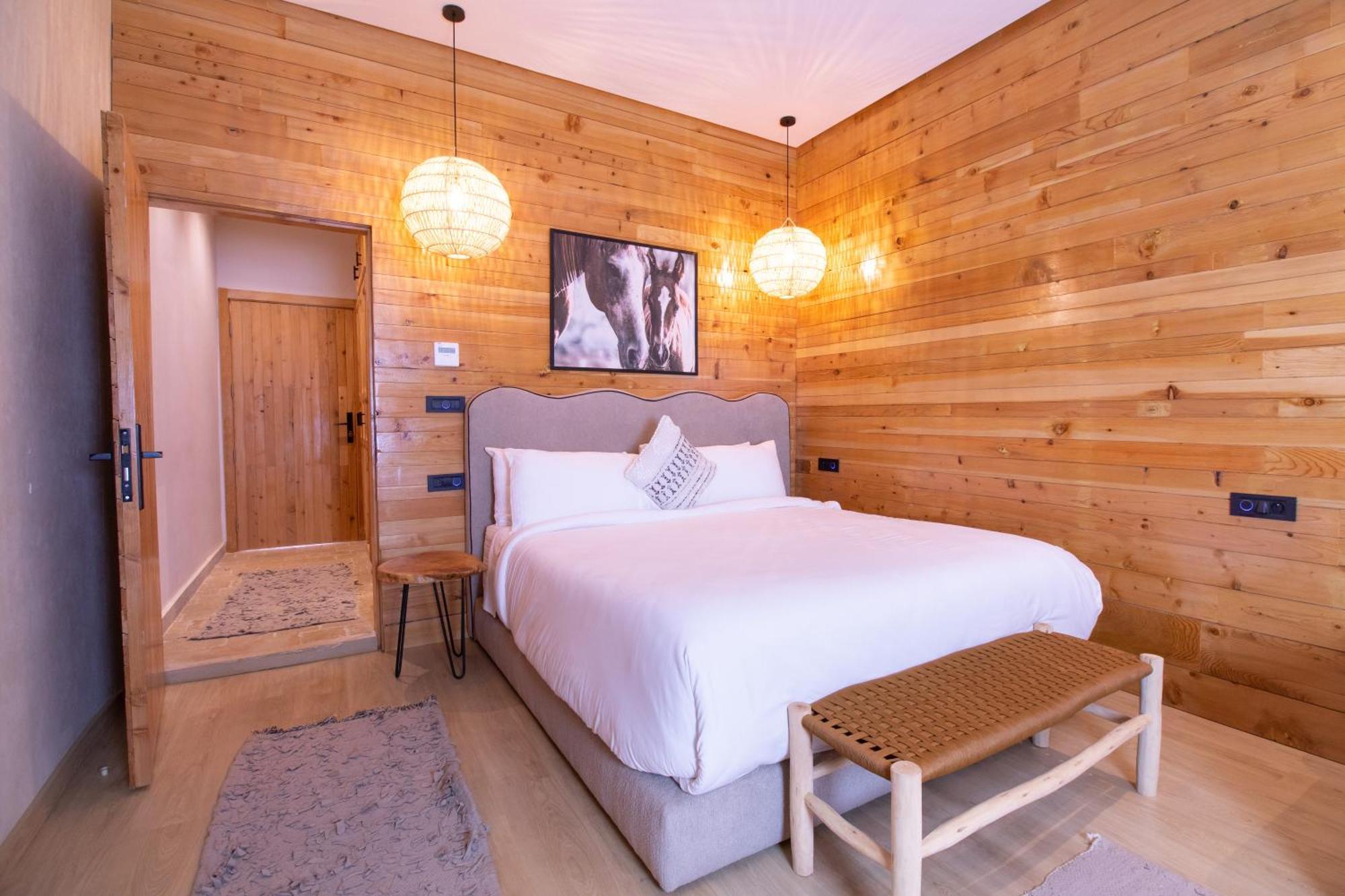 Bio Et Bois -Luxury Bio Farm- Villa Moulay Yacoub Luaran gambar