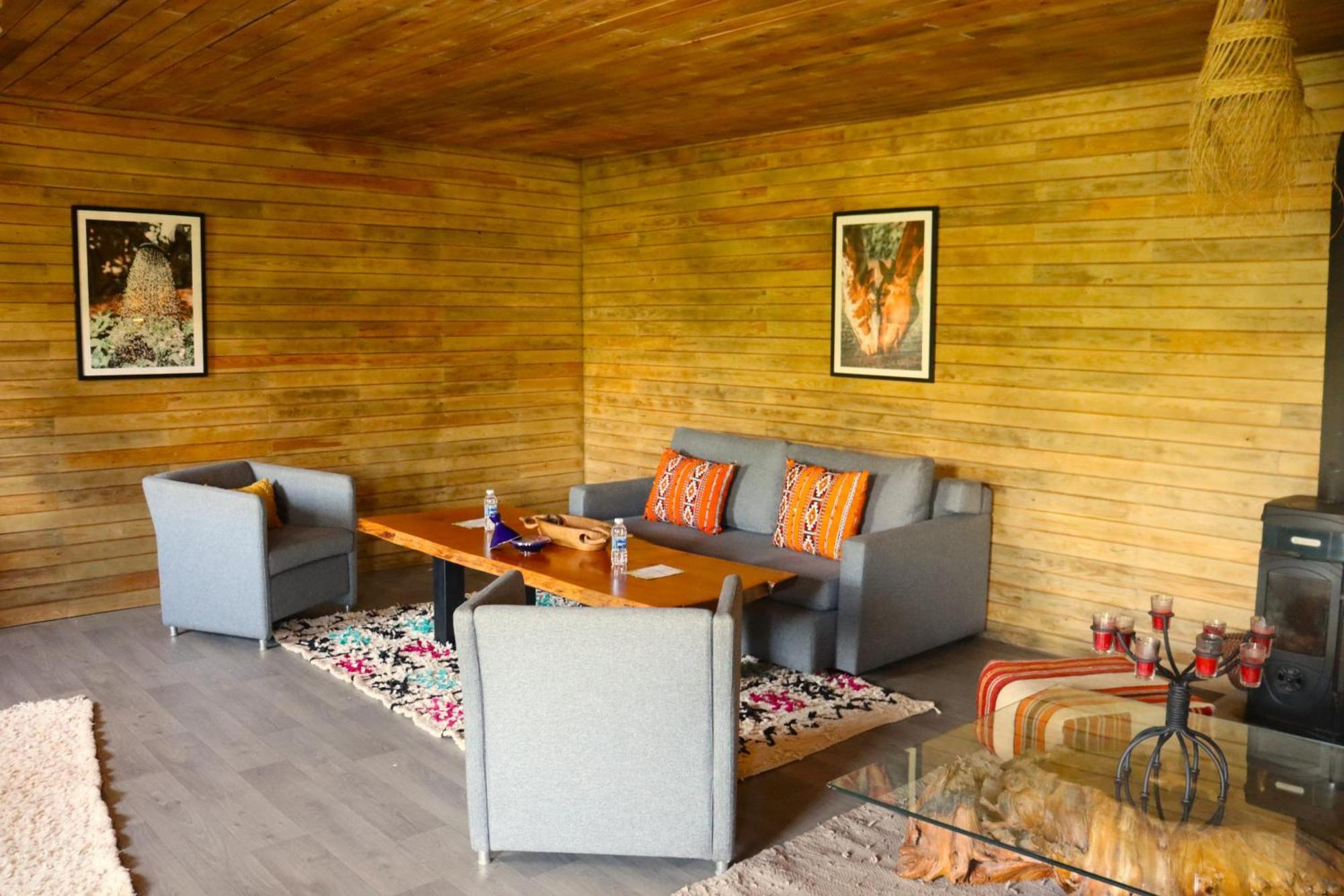 Bio Et Bois -Luxury Bio Farm- Villa Moulay Yacoub Luaran gambar
